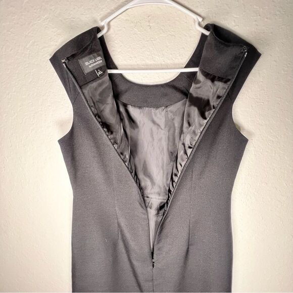 EVAN-PICONE perfect little black dress 🖤 BLACK LABEL 🖤 size 4 - Picture 4 of 7